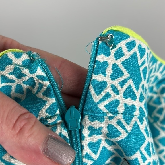 ELIZA J Retro Geometric Print Dress Size 8 - Picture 8 of 8